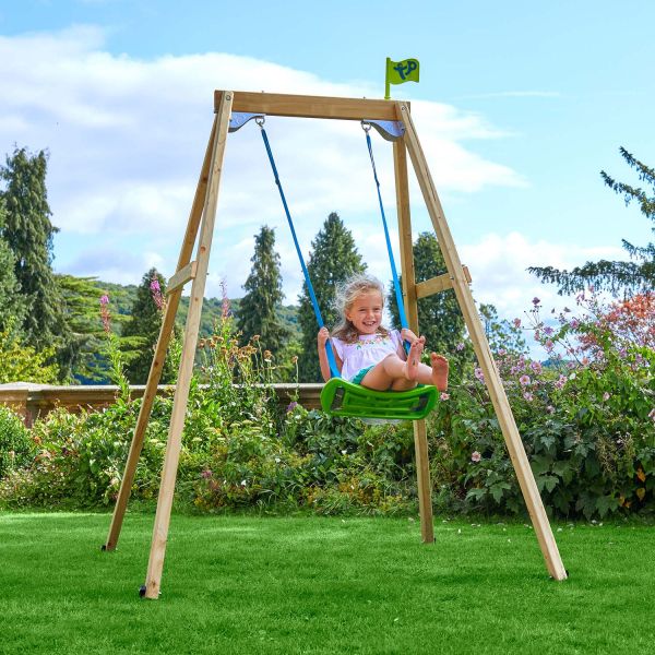 Portique en bois balançoire Forest avec siège bébé offert - TP TOYS