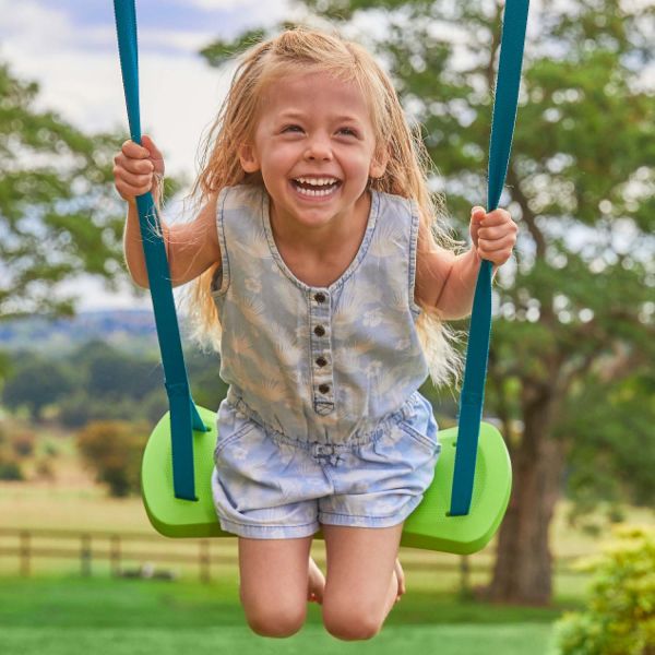 Portique en bois balançoire Forest avec siège bébé offert - 6