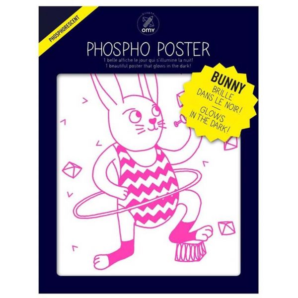 Poster phosphorescent 30 x 40 cm