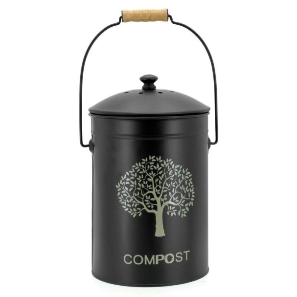 Pot à compost en métal - AUB-7363