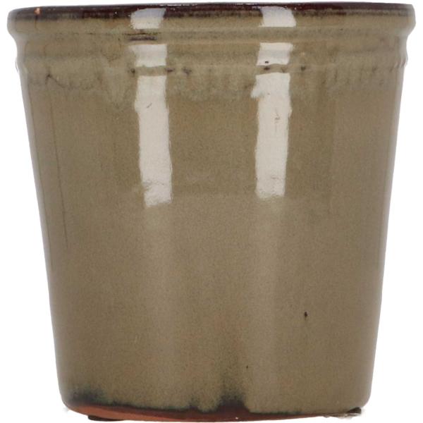 Pot de fleurs en PET verni gris - ESSCHERTS GARDEN