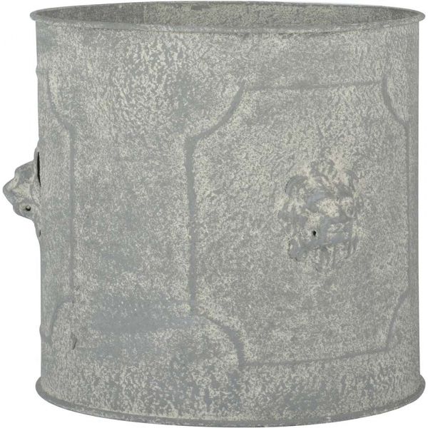 Pot de fleurs ronds Lion (Lot de 2) - ESS-1057