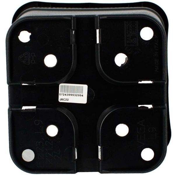 Pot de plantation carré noir 9 litres - 18,90