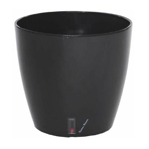 Pot en plastique rond avec réserve d'eau 25.5 cm Eva