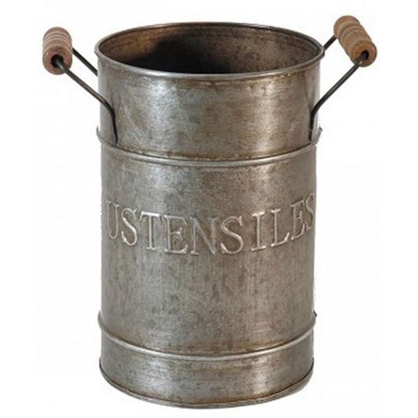 Pot De Rangement Zinc Ustensiles Cuisine