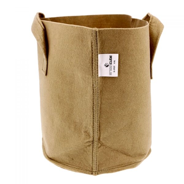 Pot de plantation en textile sable 15 litres - FTK-0510
