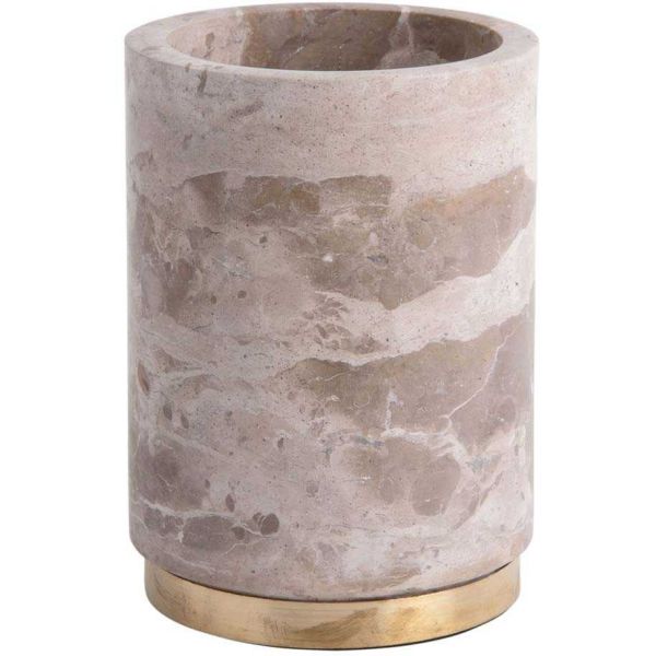 Pot à ustensiles en marbre Holder
