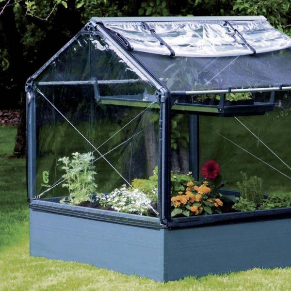 Potager PVC avec serre et protection Veg - GROWCAMP