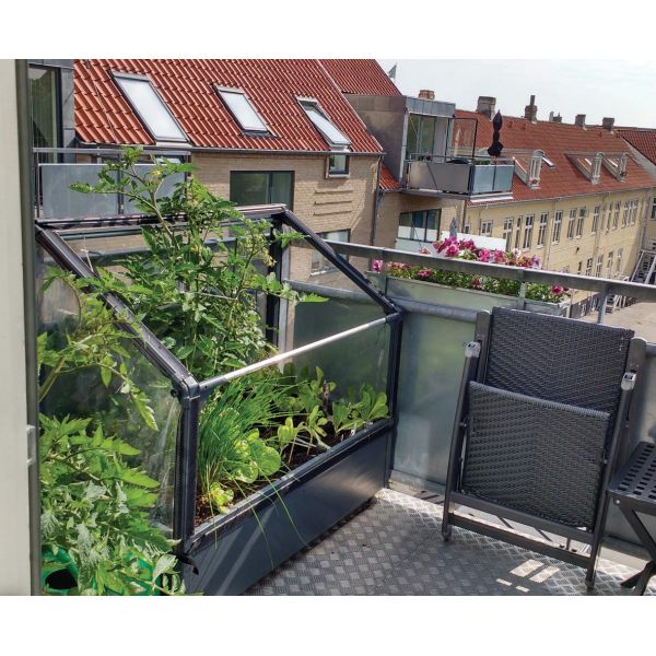 Potager mural PVC à adosser avec couverture de protection - 5