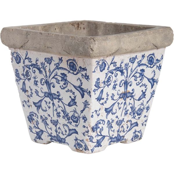 Pots en céramique patiné (Lot de 3) - ESS-0724