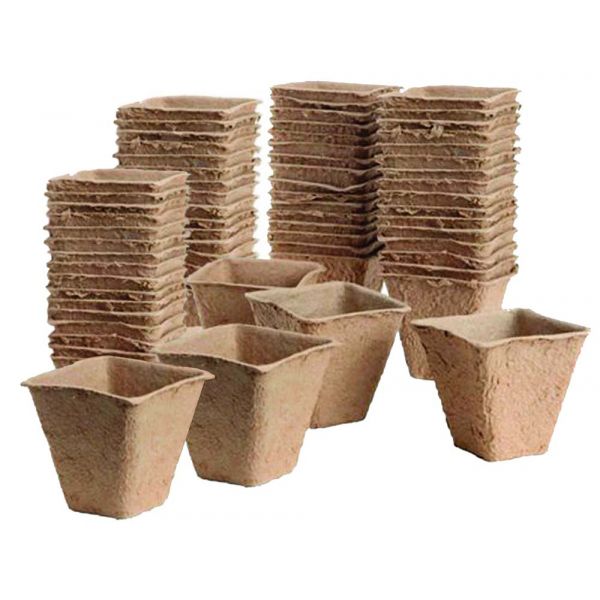 Pots de plantation bio sans tourbe