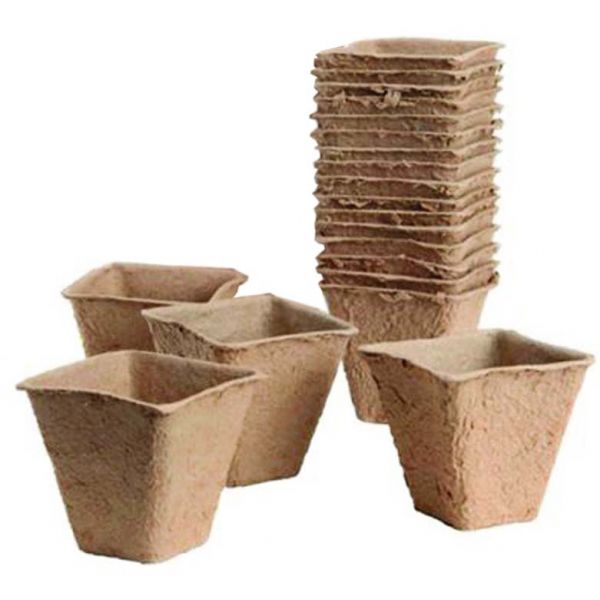 Pots de plantation bio sans tourbe