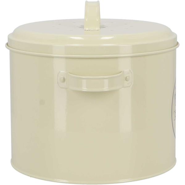 Poubelle de cuisine à compost ronde 6 litres - 19,90