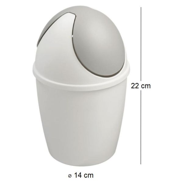 Poubelle de table 1,5L Tiglio - 8,90