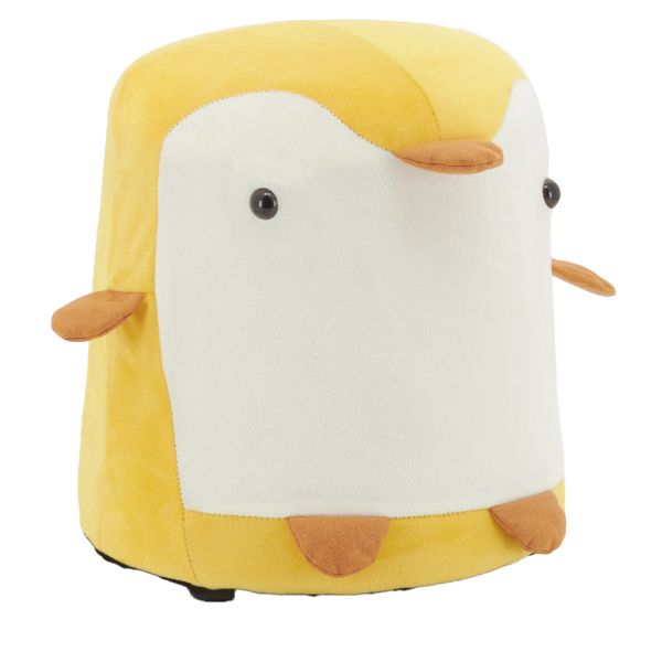 Pouf Pingouin en velours