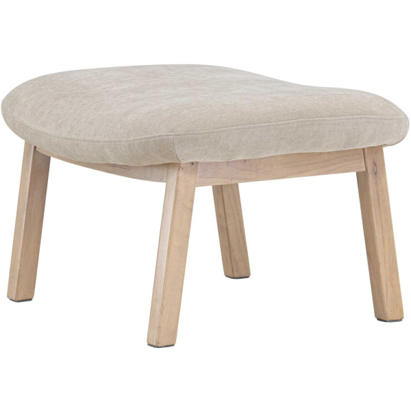 Pouf en bois de frêne Rile - 6
