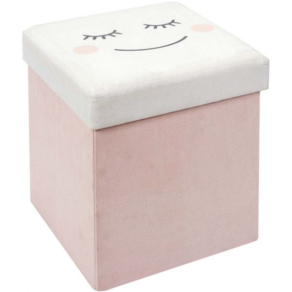 Pouf coffre pliable enfant Moon