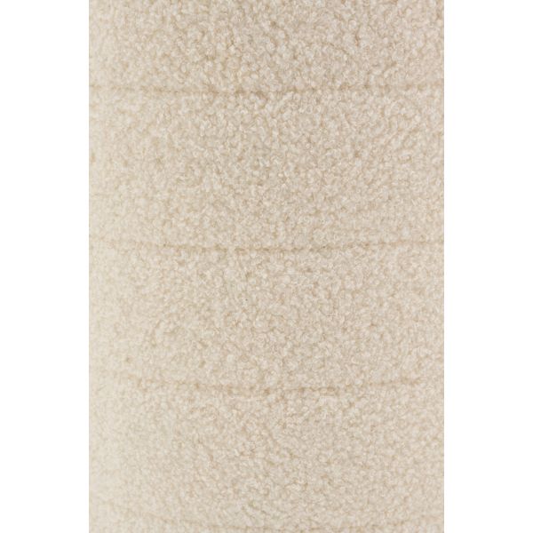 Pouf / coffre en bouclette - 6