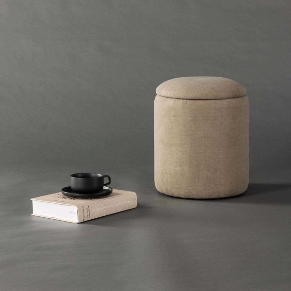 Pouf coffre en polyester Limpen - 69,90