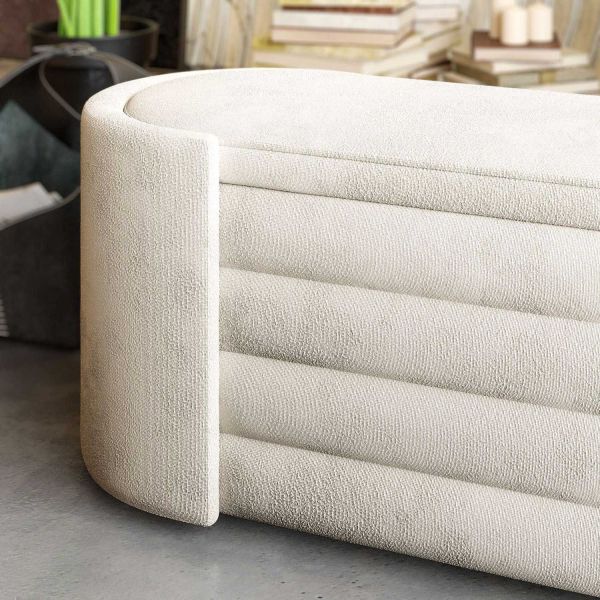 Pouf coffre de rangement Rosa Boxed - 5
