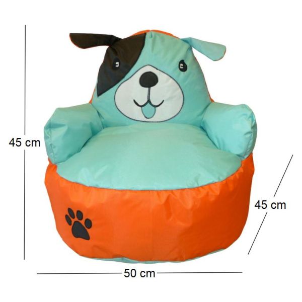 Pouf enfant en polyester Animal - 5