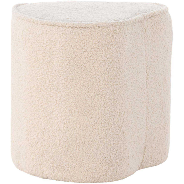 Pouf enfant en teddy Heart - VEN-1032