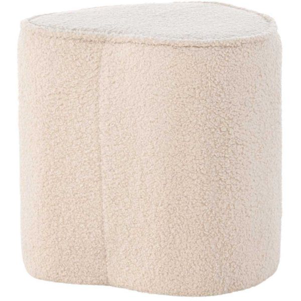 Pouf enfant en teddy Heart - 5