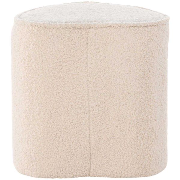 Pouf enfant en teddy Heart - 6