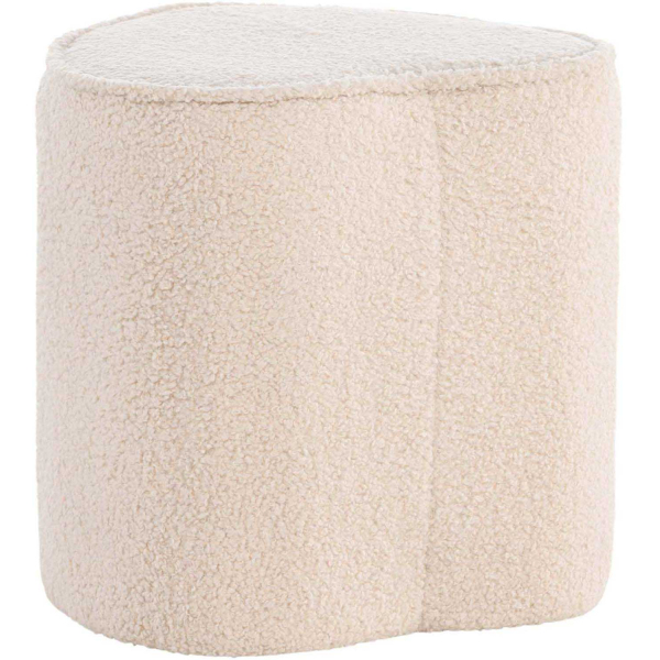 Pouf enfant en teddy Heart