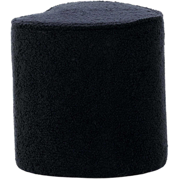 Pouf enfant en teddy Heart - VEN-1031