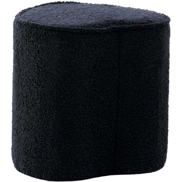 Pouf enfant en teddy Heart