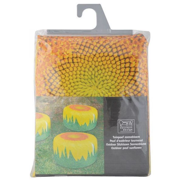 Pouf extérieur avec imprimé déco - 13,90