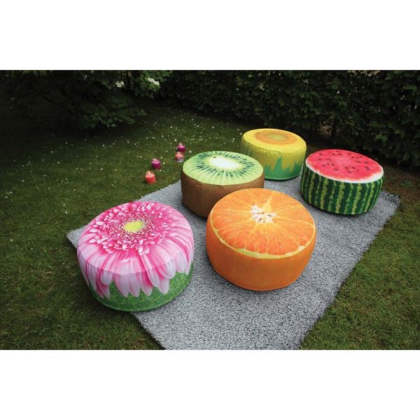 Pouf extérieur avec imprimé déco - ESSCHERT DESIGN