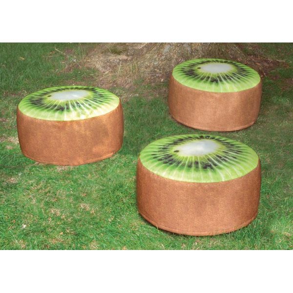 Pouf extérieur avec imprimé déco - 29,90