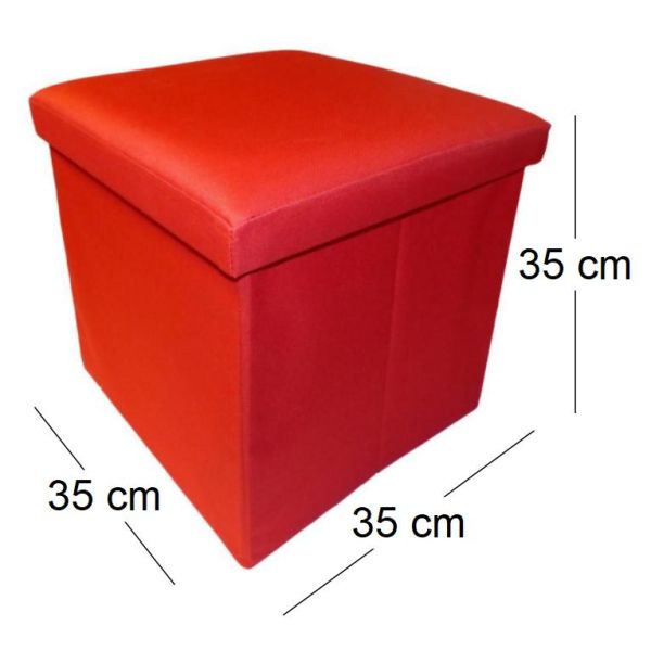 Pouf pliable Oxford - 13,93