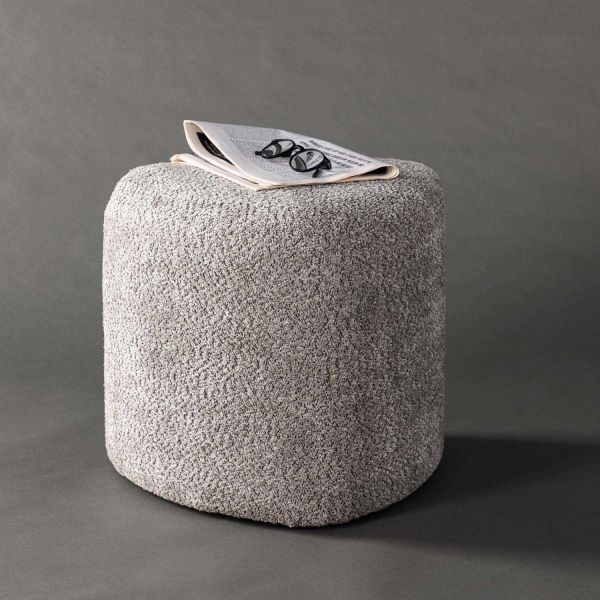 Pouf en polyester Peg - Venture Home