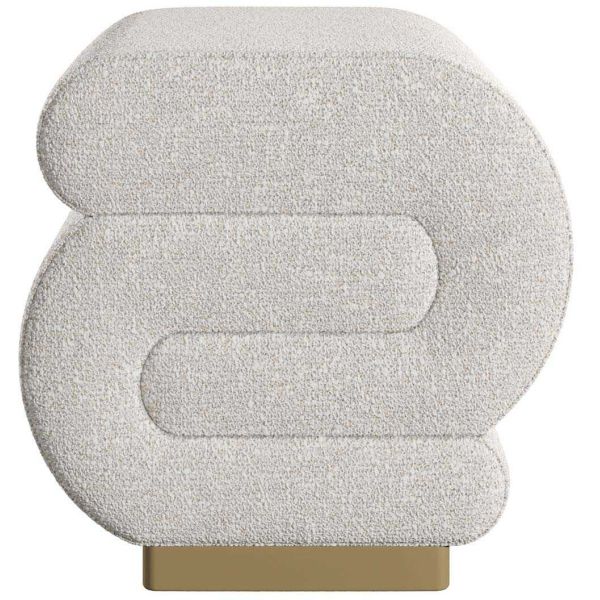 Pouf en polyester Sally - 99,90