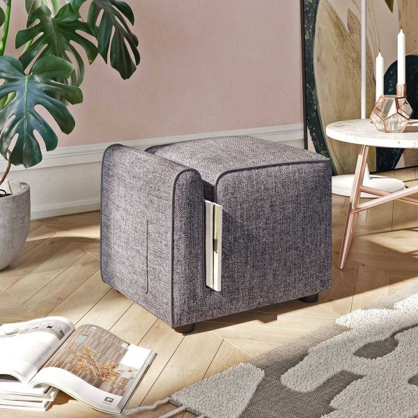 Pouf avec range-magazine Paris - 5