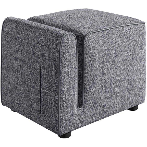 Pouf avec range-magazine Paris