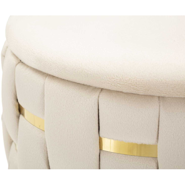 Pouf avec rangement intégré Shanty (Lot de 2) - 8