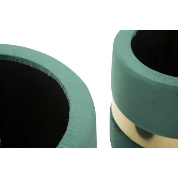 Pouf avec rangement intégré Sheffild (Lot de 2) - 8