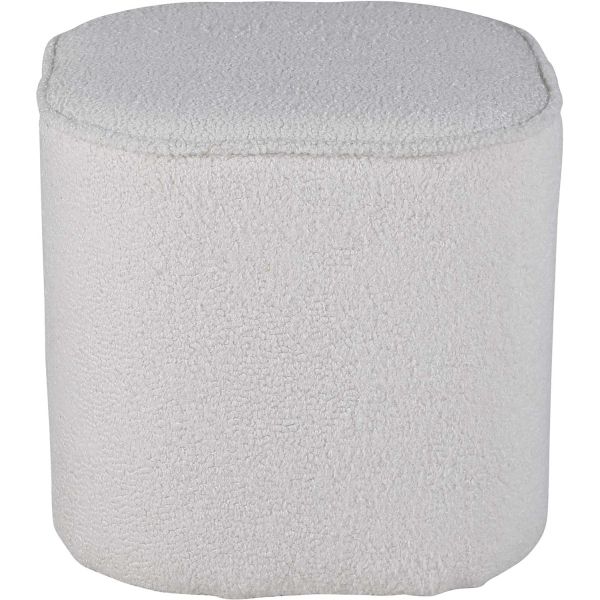 Pouf rond en polyester teddy Piff - 62,90
