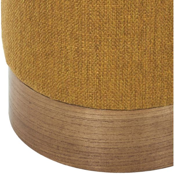 Pouf rond en tissu Alban - 32,90