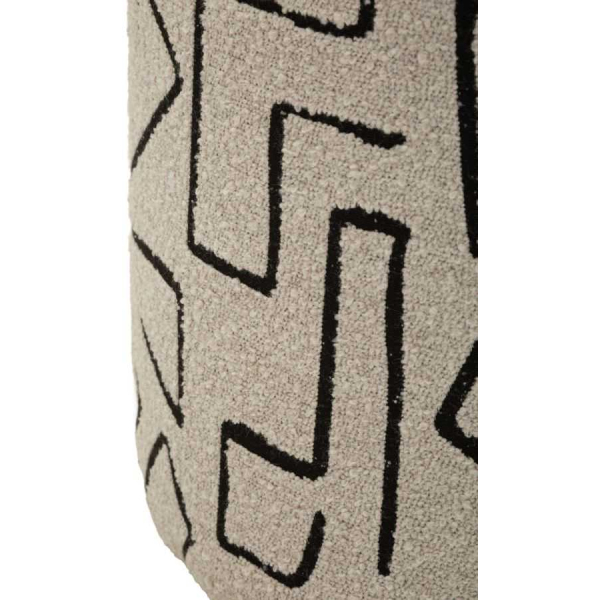 Pouf en tissu Nairobi 44 x 40 cm - 6