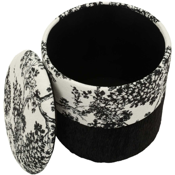 Pouf en tissu 2 en 1 Oriental 40 x 42 cm - 79,90