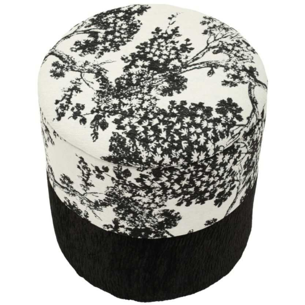 Pouf en tissu 2 en 1 Oriental 40 x 42 cm - 5