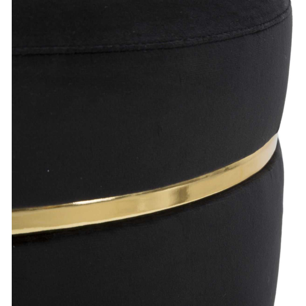 Pouf en tissu Paris 35 x 40.5 cm - 7