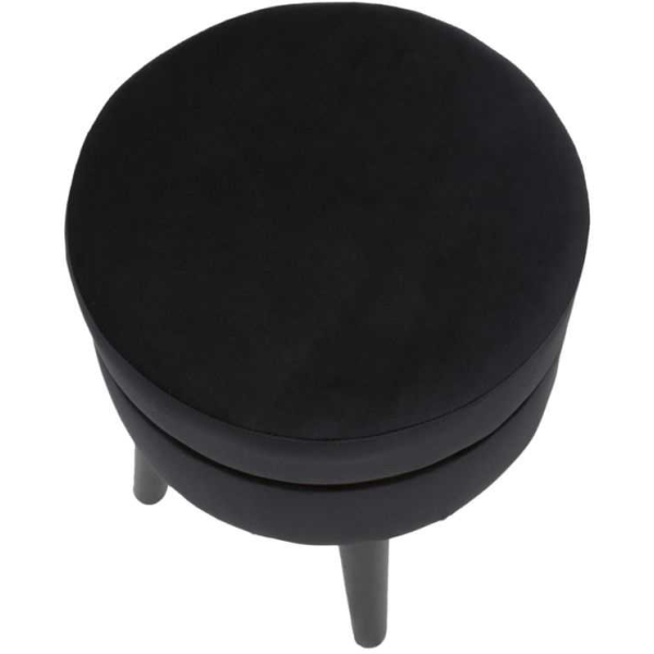 Pouf en tissu Paris 35 x 40.5 cm - 6