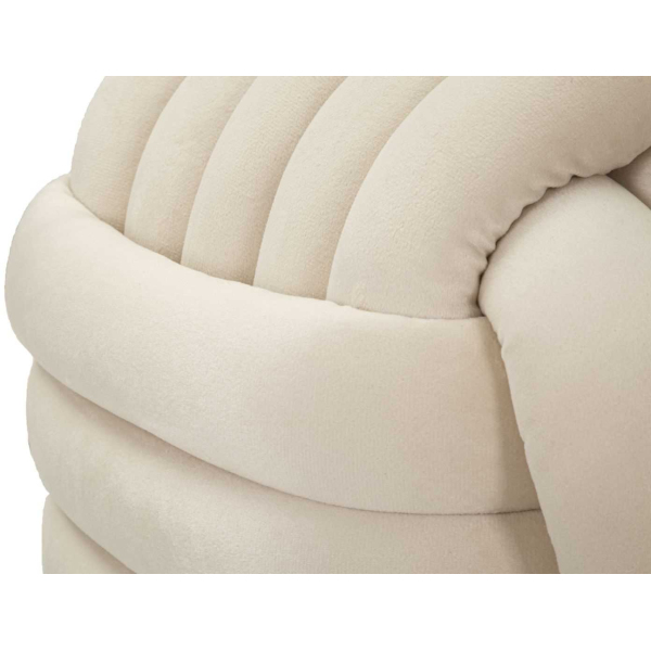 Pouf en tissu Softy 45 x 45 x 45 cm - 6