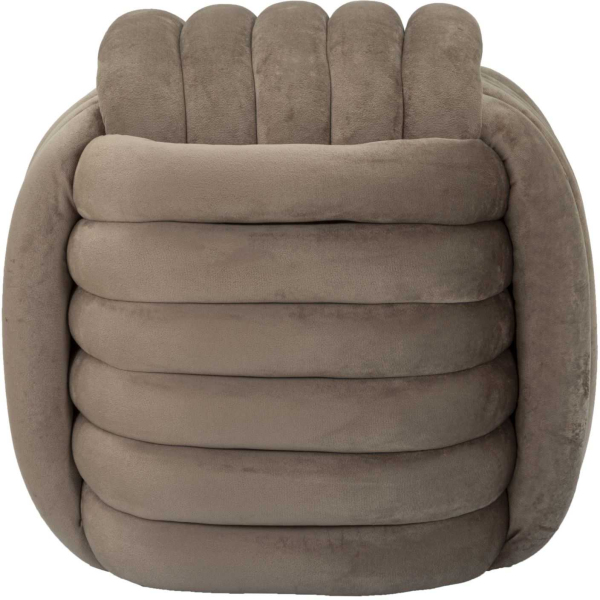 Pouf en tissu Softy 45 x 45 x 45 cm - 119